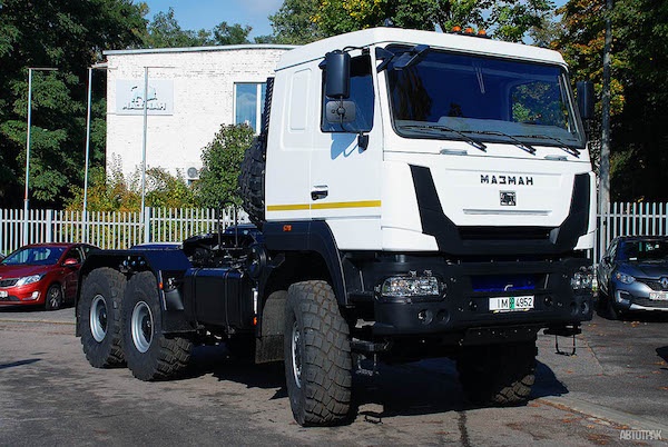 Новый седельный тягач МАЗ-МАН