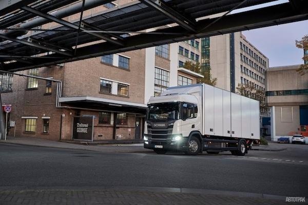 Гибридные грузовики Scania пошли в серию
