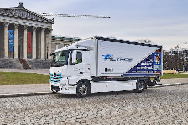 Mercedes-Benz eActros вот-вот запустят