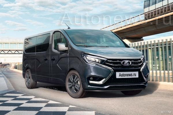Микроавтобус Lada: первые изображения новинки