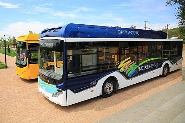 В Волгограде представили первый электробус Volgabus