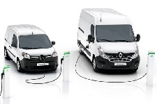 Renault представил два электрических фургона