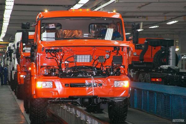 КАМАЗ в январе выпустил более 1150 грузовиков