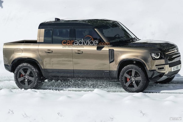 Land Rover сделает на базе нового Defender пикап