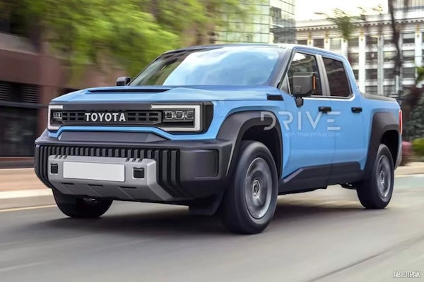Toyota выпустит безрамный пикап на базе RAV4