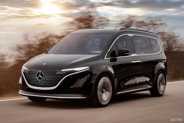 Mercedes представил концептуальный «электрокаблук»