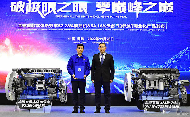 Первый в мире дизельный двигатель с КПД 52,8%, и он китайский