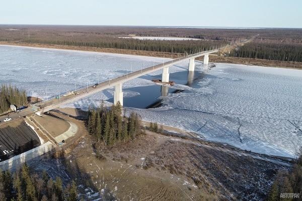 Мост через Марху на трассе «Вилюй» в Якутии откроют в начале ноября
