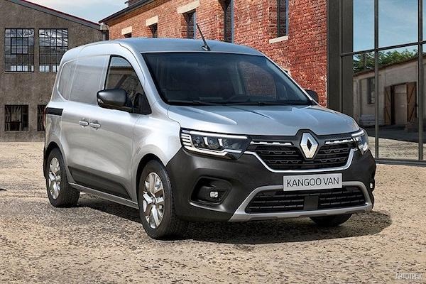 Новый Renault Kangoo Van без стойки