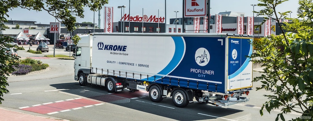 Krone представила новое поколение полуприцепов для городских перевозок