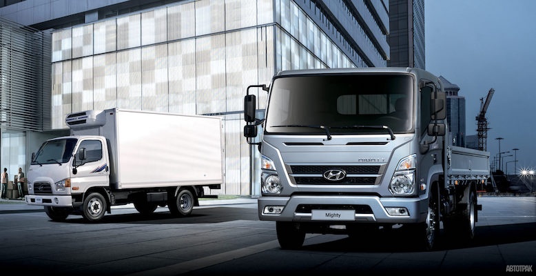 Hyundai Mighty полностью сменил Hyundai HD78