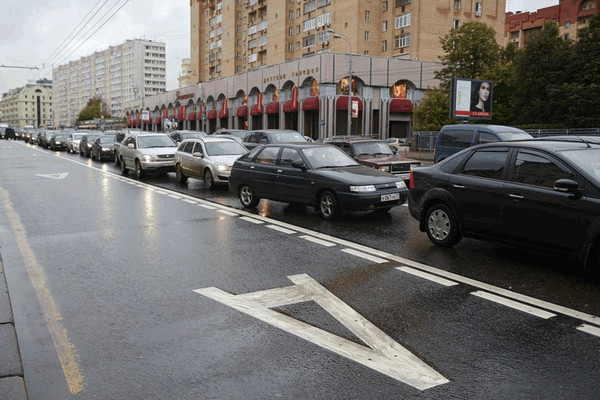 В Москве появится еще 100 километров выделенных полос