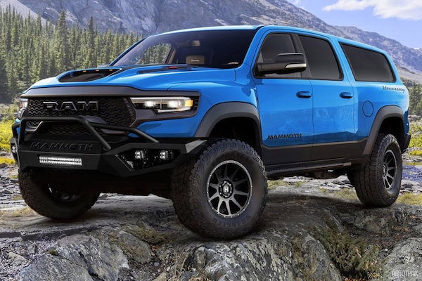 Пикап RAM 1500 превратят в 1000-сильный семейный внедорожник