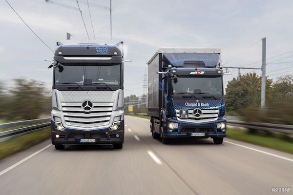 Глава Daimler Trucks предупредил о росте цен на электрические грузовики