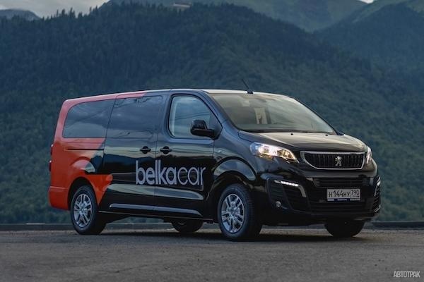 Микроавтобусы Peugeot Traveller появились в каршеринге BelkaCar