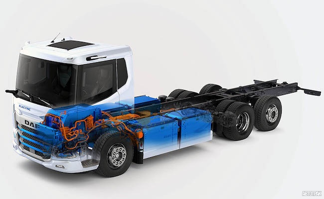 DAF анонсирует выпуск электрического DAF XD