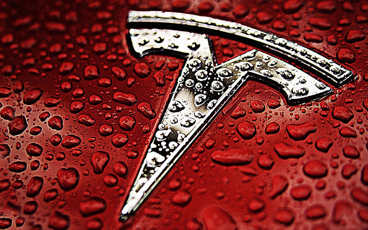 Превосходный логотип на заставку Tesla