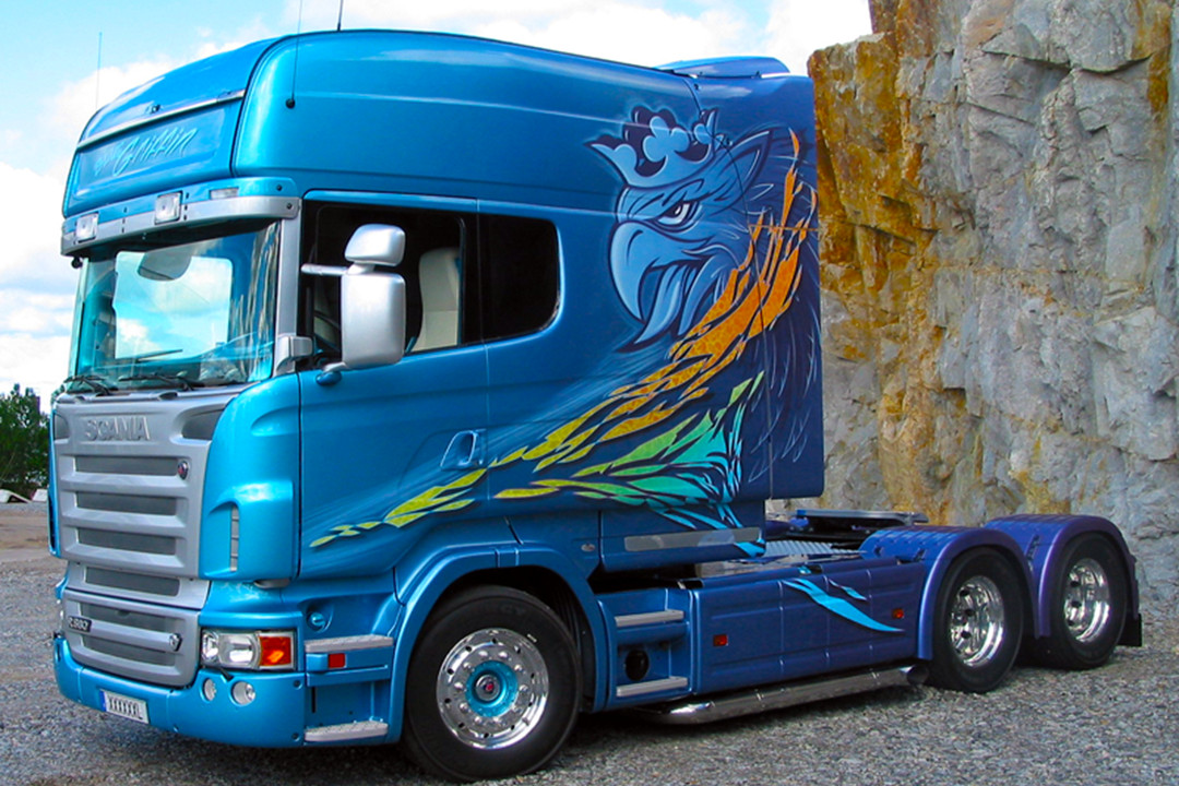 Scania Blue Griffin