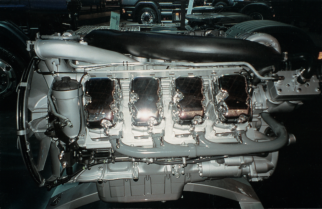 Восьмицилиндровый V-образный двигатель 580 л.с. — самый мощный на серийных грузовиках Scania