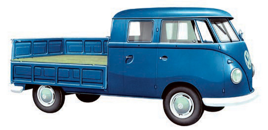 Грузовой автомобиль с двойной кабиной для вспомогательного персонала, выпускавшийся с 1960 по 1963 годы