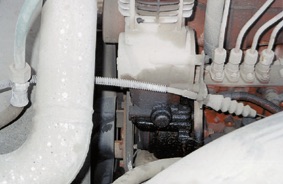 Привод воздушного компрессора – главный источник расхода моторного масла