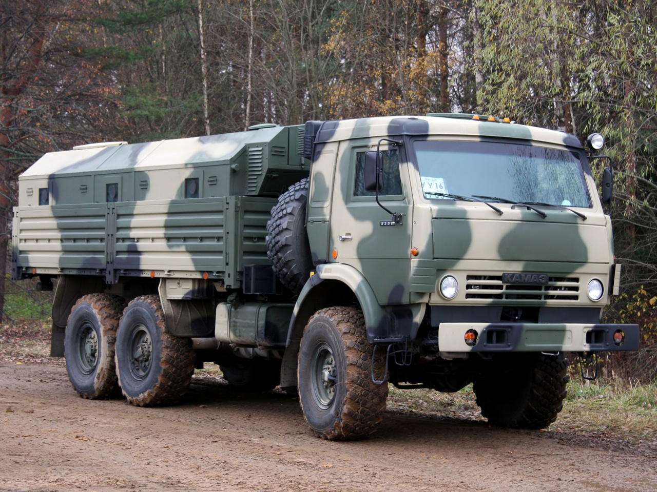 Армейский КАМАЗ-5350 «Мустанг» (2005 год)
